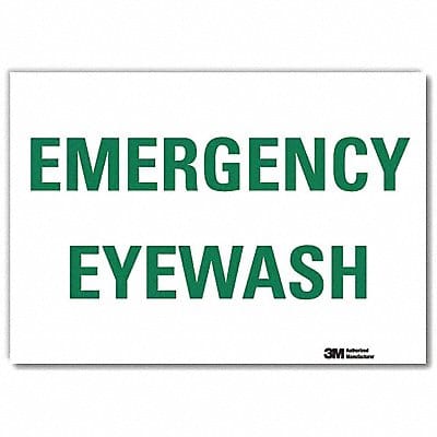Safety Decal 7x10in Reflective Sheeting