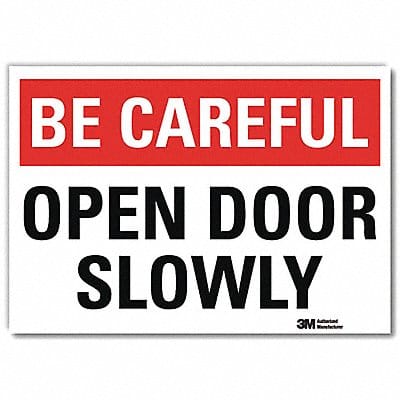 Safety Decal 7x10in Reflective Sheeting