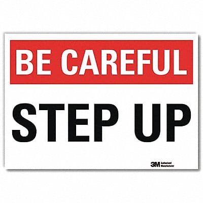 Safety Decal 5 in x 7 in Rflct Sheeting