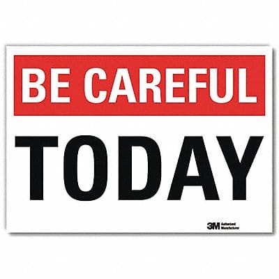 Safety Decal 10in x 14in Rflct Sheeting