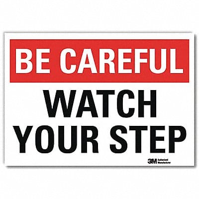 Safety Decal 5inx7in Reflective Sheeting