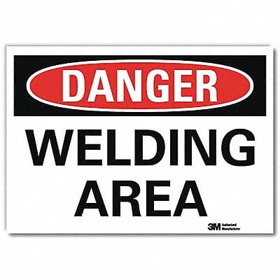 Danger Sign 5inx7in Reflective Sheeting