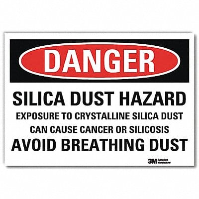 Danger Sign 5inx7in Reflective Sheeting