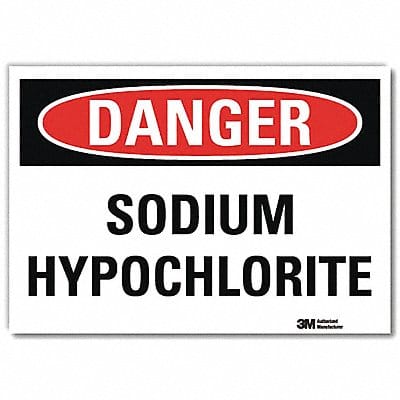 Danger Sign 7inx10in Reflective Sheeting