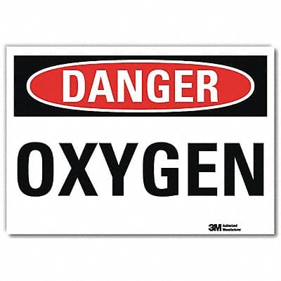 Danger Sign 7inx10in Reflective Sheeting