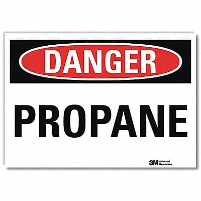 Danger Sign 7inx10in Reflective Sheeting
