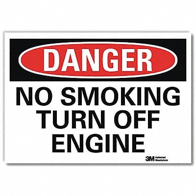 Danger Sign 5inx7in Reflective Sheeting