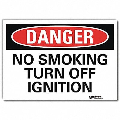 Danger Sign 7inx10in Reflective Sheeting