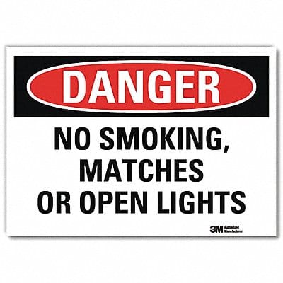 Danger Sign 10inx14in Reflctv Sheeting