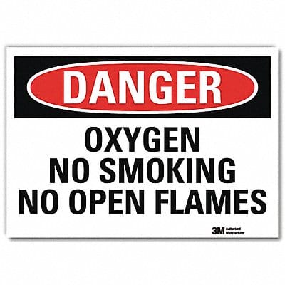 Danger Sign 5inx7in Reflective Sheeting