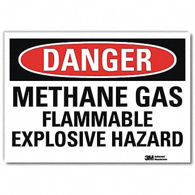 Danger Sign 7inx10in Reflective Sheeting
