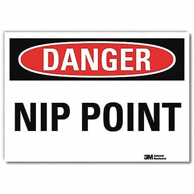 Danger Sign 5inx7in Reflective Sheeting