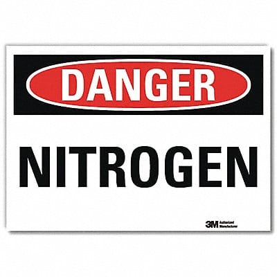 Danger Sign 7inx10in Reflective Sheeting