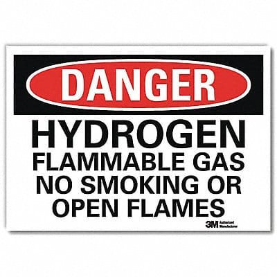 Danger Sign 7inx10in Reflective Sheeting
