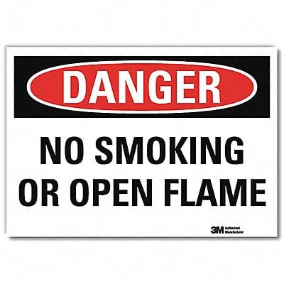 Danger Sign 10inx14in Reflctv Sheeting