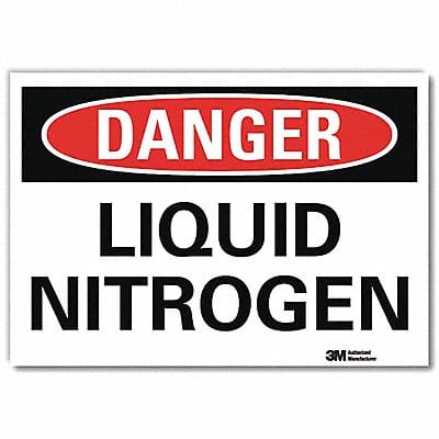 Danger Sign 5inx7in Reflective Sheeting