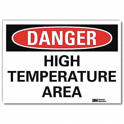 Danger Sign 7inx10in Reflective Sheeting
