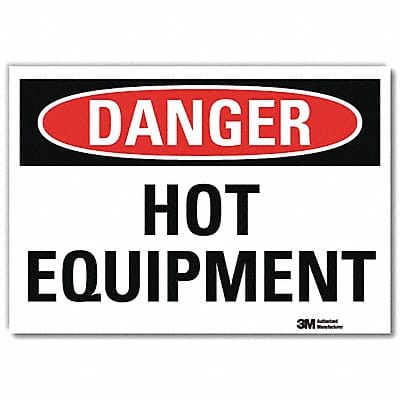 Danger Sign 7inx10in Reflective Sheeting