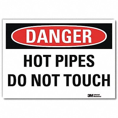 Danger Sign 5inx7in Reflective Sheeting