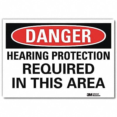Danger Sign 10inx14in Reflctv Sheeting