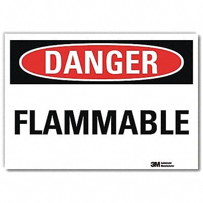 Danger Sign 5inx7in Reflective Sheeting