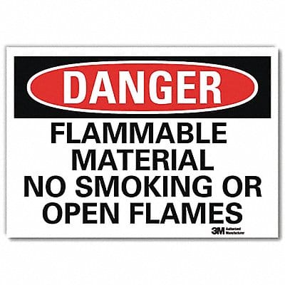 Danger Sign 10inx14in Reflctv Sheeting