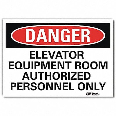 Danger Sign 7inx10in Reflective Sheeting