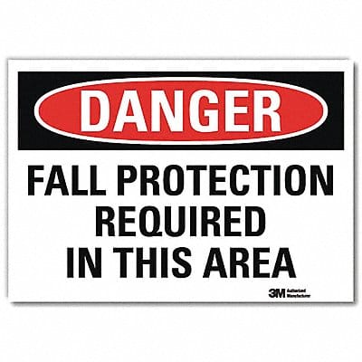 Danger Sign 10inx14in Reflctv Sheeting