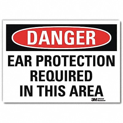 Danger Sign 7inx10in Reflective Sheeting