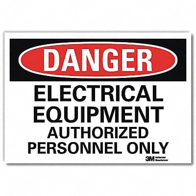 Danger Sign 10inx14in Reflctv Sheeting
