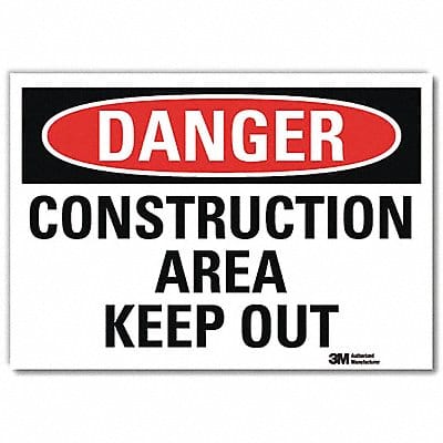 Reflective Construct Area Lbl 5in x7 in