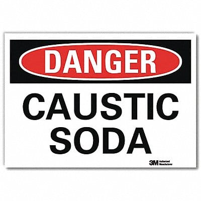 Danger Sign 10inx14in Reflctv Sheeting