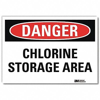 Danger Sign 7inx10in Reflective Sheeting