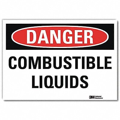 Danger Sign 7inx10in Reflective Sheeting