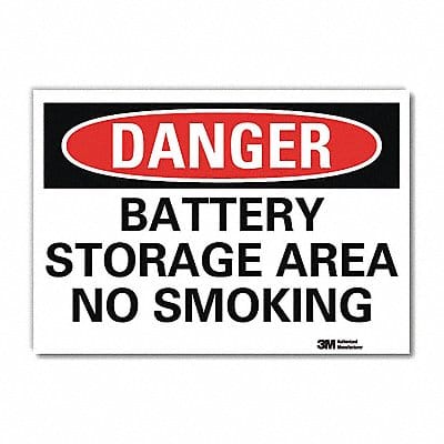 Danger Sign 5inx7in Reflective Sheeting