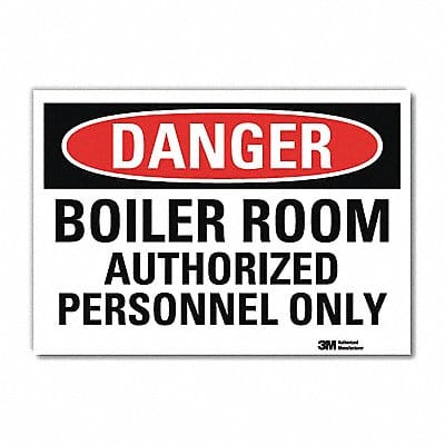Danger Sign 5inx7in Reflective Sheeting