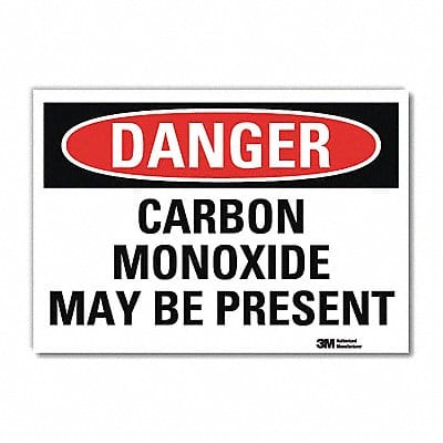 Danger Sign 7inx10in Reflective Sheeting