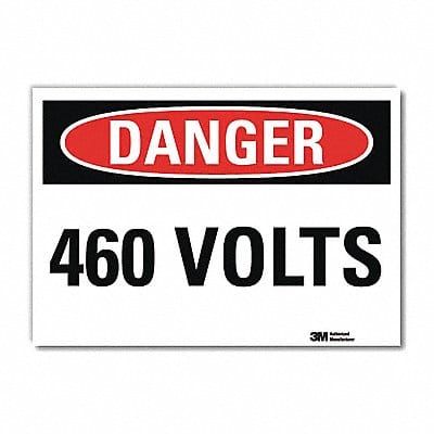 Danger Sign 5inx7in Reflective Sheeting