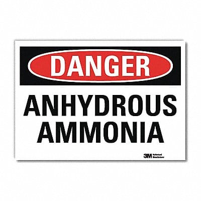 Danger Sign 10inx14in Reflctv Sheeting