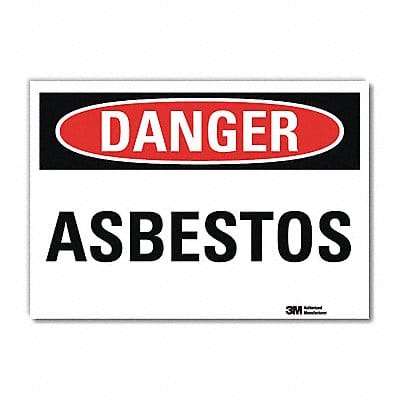 Danger Sign 5inx7in Reflective Sheeting