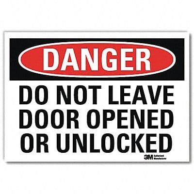 Danger Sign 10x14in Reflective Sheeting