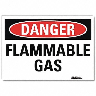Danger Sign 5inx7in Reflective Sheeting