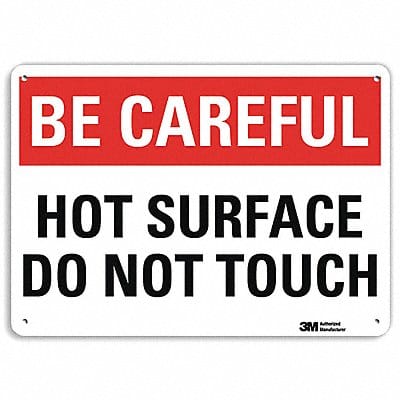 Safety Sign 10 inx14 in Aluminum