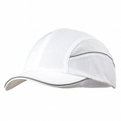 G7578 Bump Cap Baseball Hook-and-Loop White
