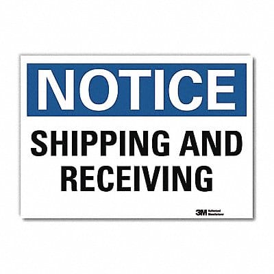 Notice Sign 5inx7in Reflective Sheeting