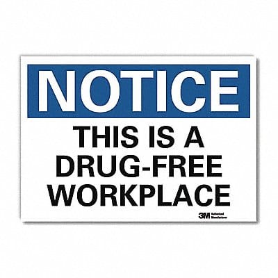 Notice Sign 10x14in Reflective Sheeting