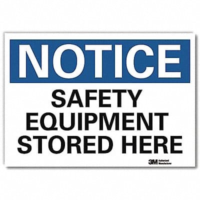 Notice Sign 10x14in Reflective Sheeting