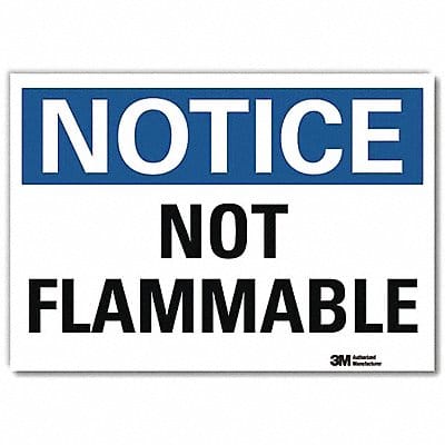 Notice Sign 7inx10in Reflective Sheeting
