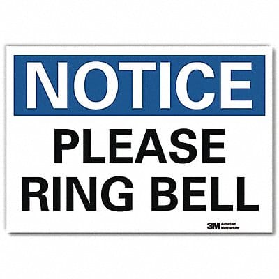 Notice Sign 10x14in Reflective Sheeting Notice Sign 10x14in Reflective Sheeting