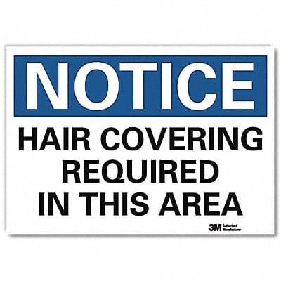 Notice Sign 7inx10in Reflective Sheeting